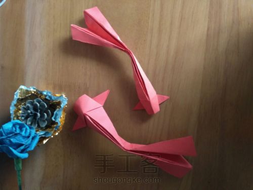 折纸锦鲤 第23步