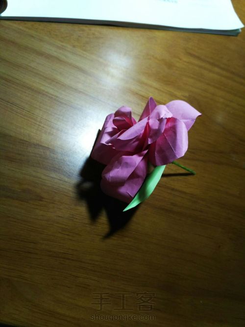 纸玫瑰🌹 第10步