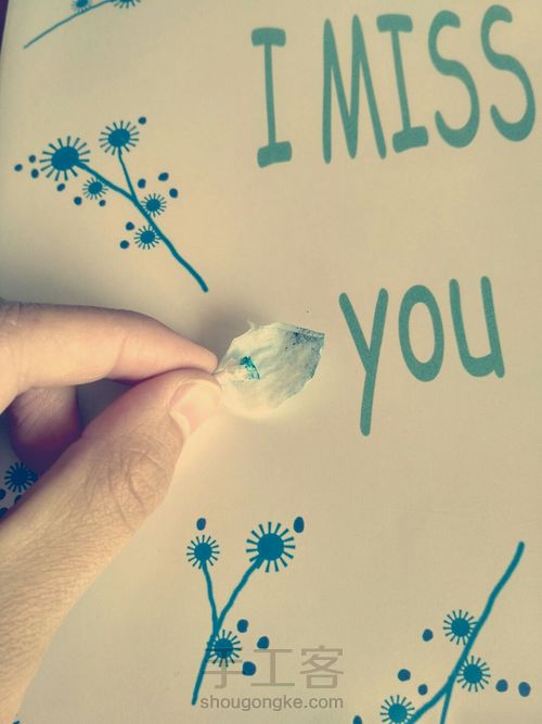 卫生纸做兰水仙 第9步