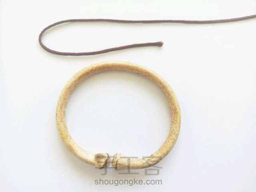 做藤的老师。手工绕线教程 第5步