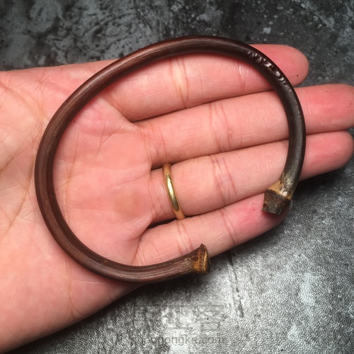 【西藏鸡血藤制作绕线】变废为宝 第1步