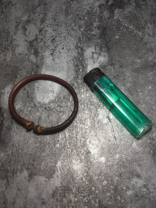 【西藏鸡血藤制作绕线】变废为宝 第2步