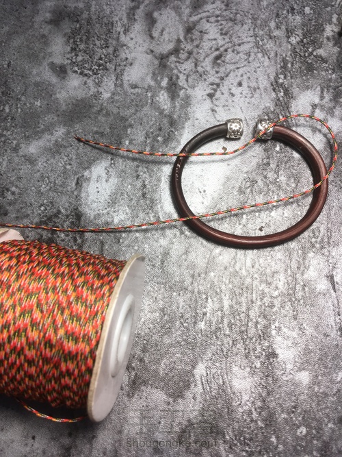 【西藏鸡血藤制作绕线】变废为宝 第7步