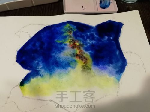 纸后星空 第4步