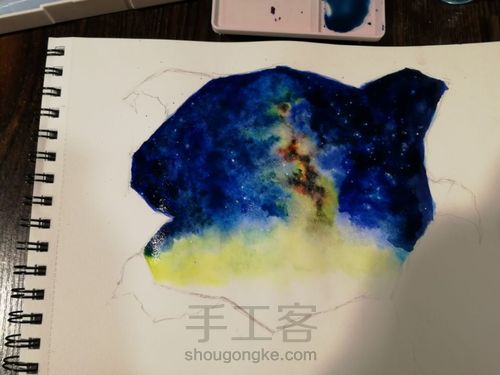 纸后星空 第5步