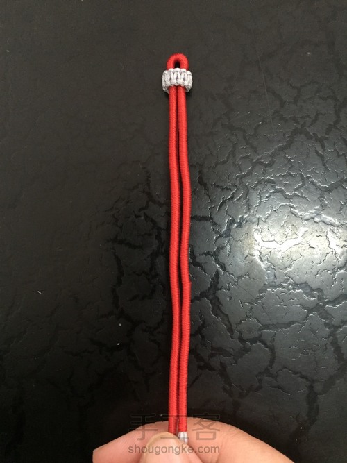 曼陀罗结（6瓣） 第1步