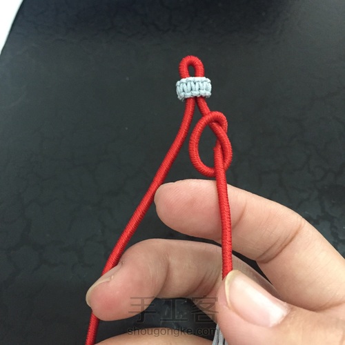 曼陀罗结(6瓣) 第2步