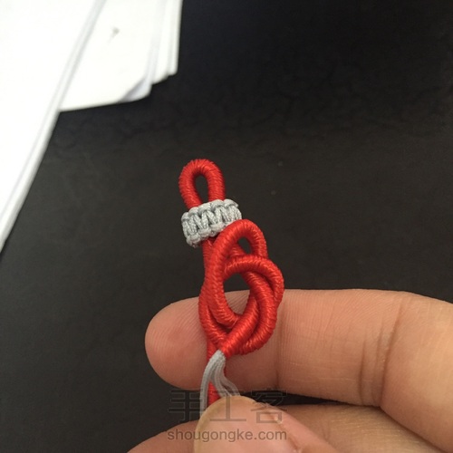 曼陀罗结（6瓣） 第3步