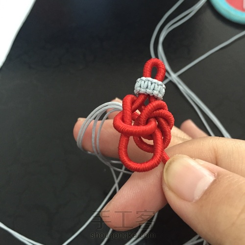 曼陀罗结（6瓣） 第6步