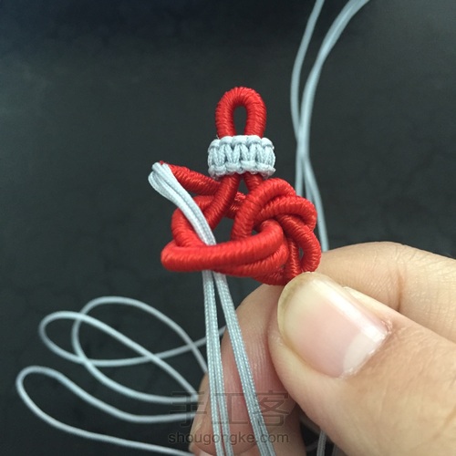 曼陀罗结(6瓣) 第7步