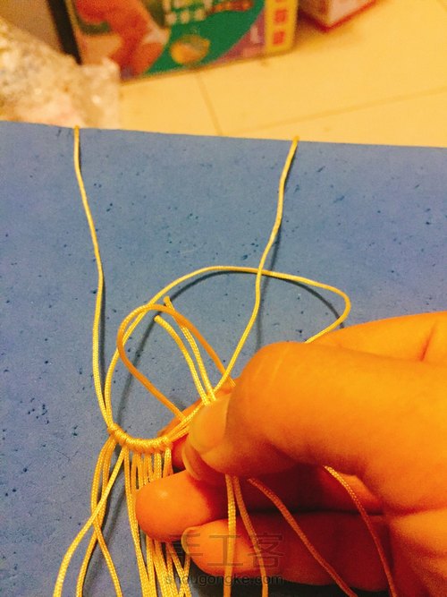 小金鱼之立体小金鱼 第2步