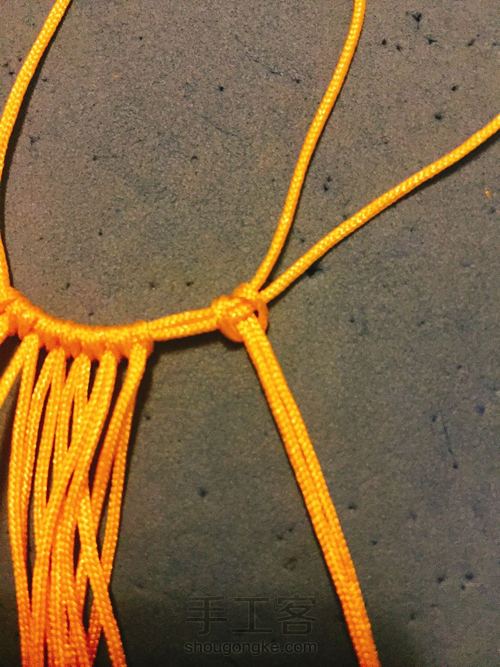 小金鱼之立体小金鱼 第3步