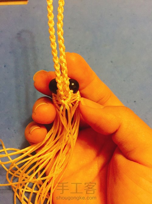 小金鱼之立体小金鱼 第28步