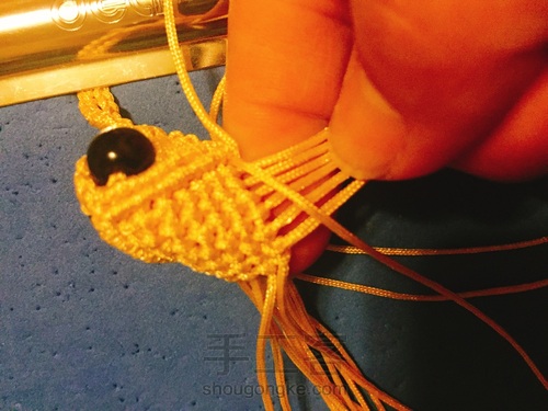 小金鱼之立体小金鱼 第33步