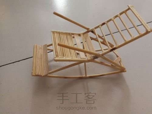 简易时尚摇椅 第11步
