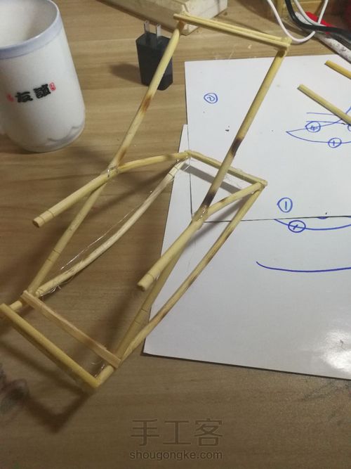 简易时尚摇椅 第6步