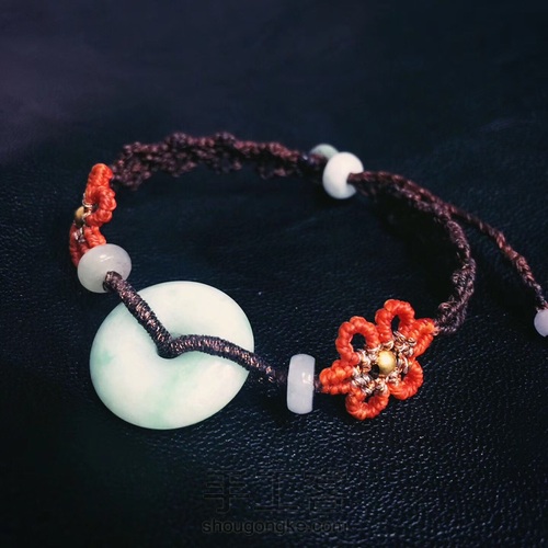 小花手链锁骨链 第1步