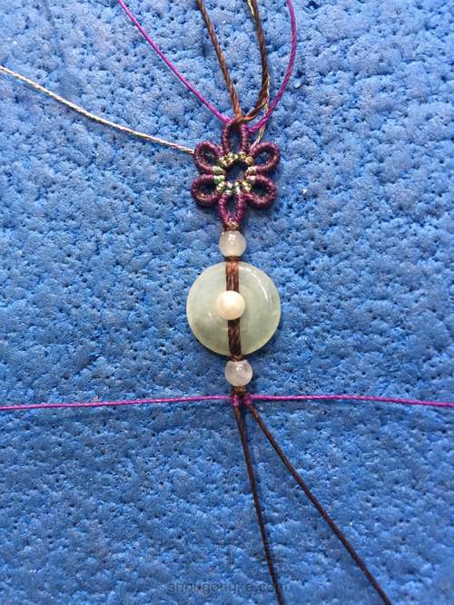 小花手链锁骨链 第9步