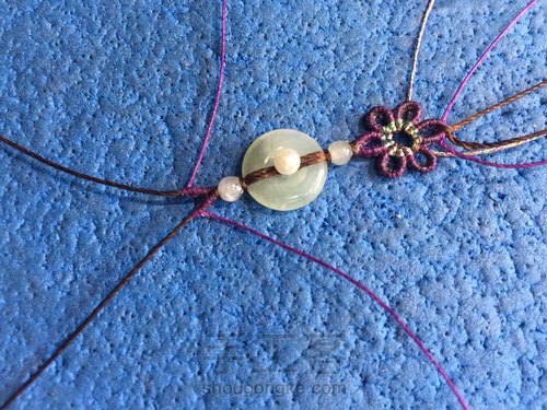 小花手链锁骨链 第10步