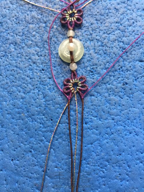 小花手链锁骨链 第15步