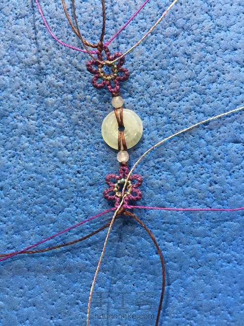 小花手链锁骨链 第17步