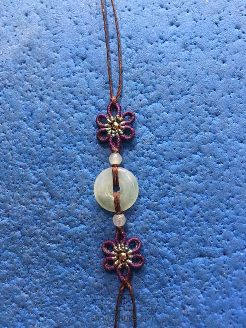 小花手链锁骨链 第18步