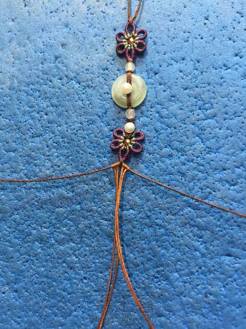 小花手链锁骨链 第19步