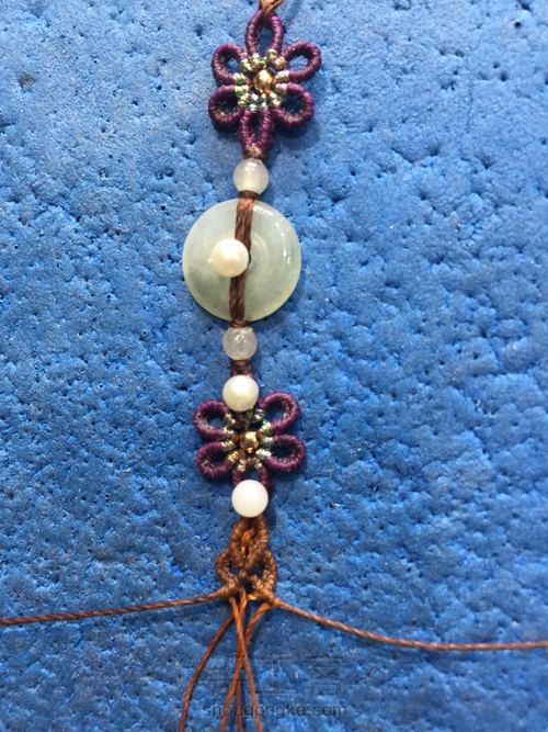 小花手链锁骨链 第23步