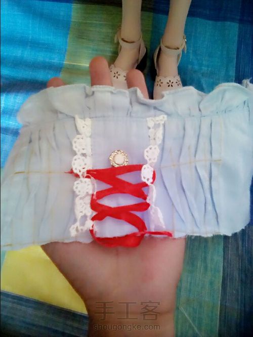 托尾礼服【蜜桃酱】 第2步