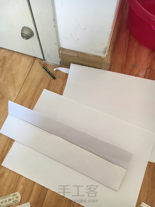 模仿手工课里的一个姐姐做的装饰画 第8步