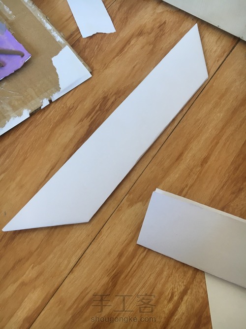 模仿手工课里的一个姐姐做的装饰画 第9步