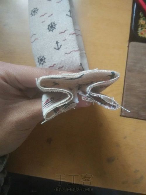 布艺笔袋文具盒 第12步