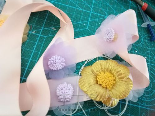 来,做个花环吧 第3步