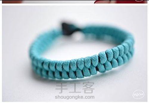 極簡編繩手鏈！【轉】 第5步