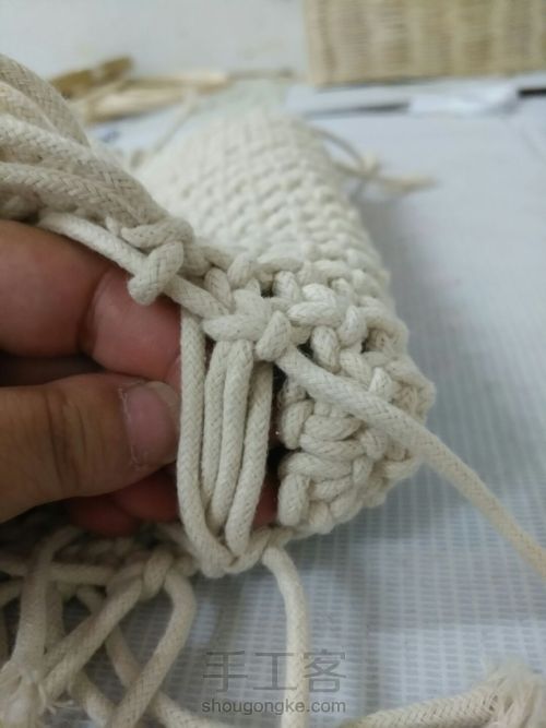 挂毯编织   手提包 第11步