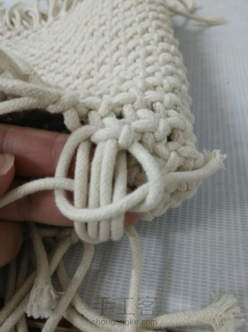 挂毯编织   手提包 第12步
