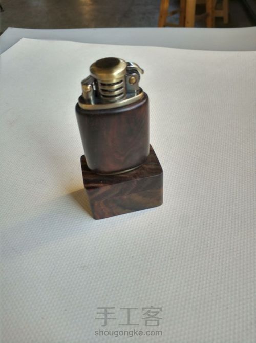 帅气的木质打火机 第12步