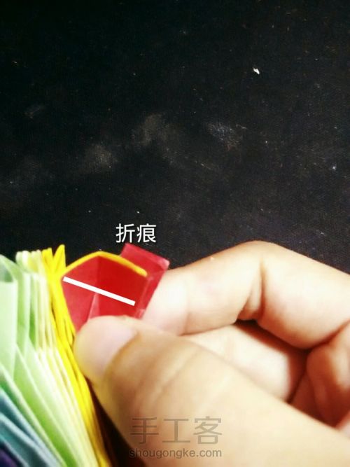 「纸艺」热气球 第71步