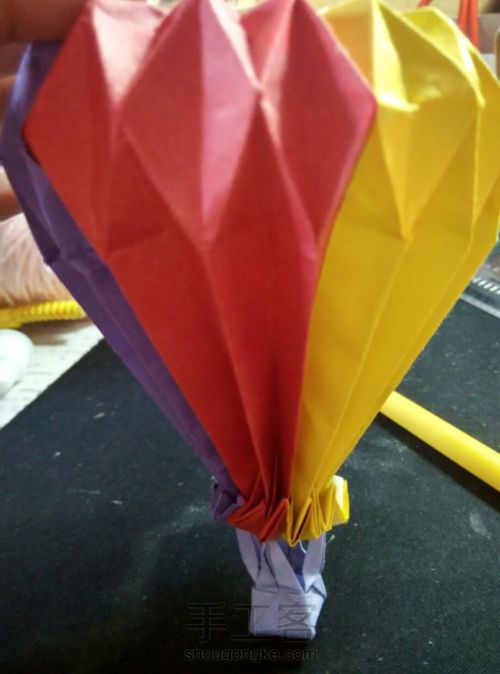 「纸艺」热气球 第104步