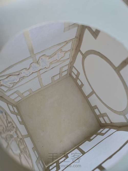 「纸艺」生日灯笼 第9步