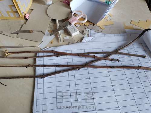 「纸艺」生日灯笼 第10步