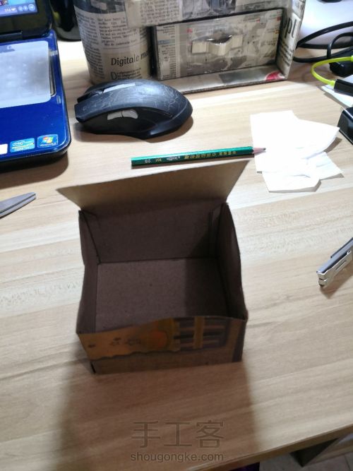简单做个纸盒 第4步