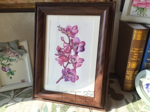 零基础自学水彩不到1年时间竟能画成这样!! 第52步