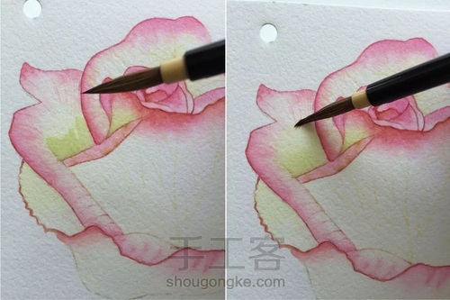 零基础入水彩坑,如何挑选毛笔? 第7步