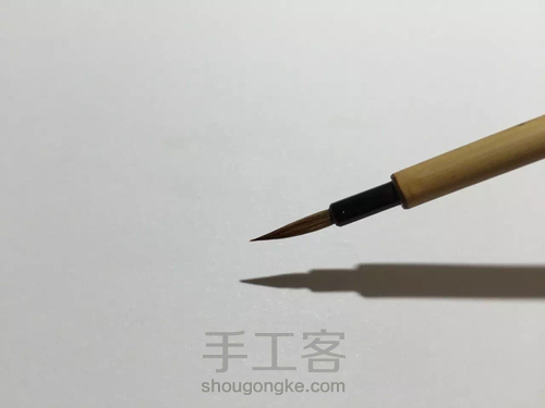 零基础入水彩坑,如何挑选毛笔? 第18步