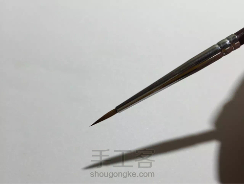 零基础入水彩坑,如何挑选毛笔? 第30步