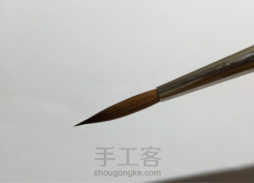零基础入水彩坑，如何挑选毛笔？ 第34步