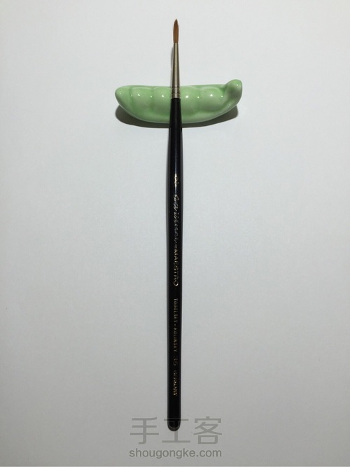 零基础入水彩坑,如何挑选毛笔? 第39步