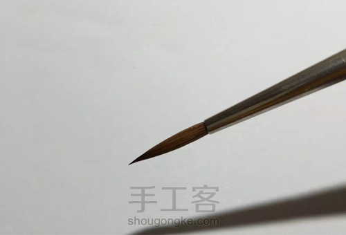 零基础入水彩坑,如何挑选毛笔? 第40步