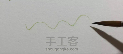 零基础入水彩坑，如何挑选毛笔？ 第41步